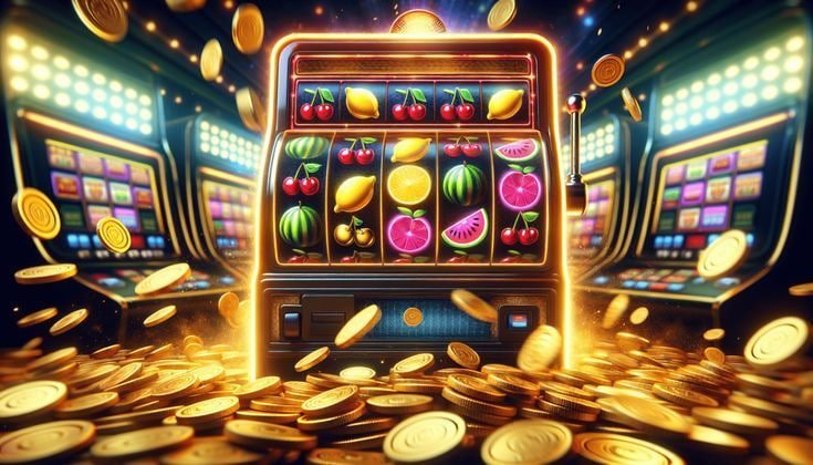 Slots ဂိမ်း reel နှင့် payline ပုံသဏ္ဌာန်